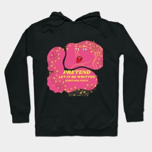 An ironic woman Hoodie